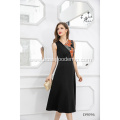 New Fashion Arrivals Simple Black Evening Dresses Formal Banquet Sleeveless Slim